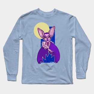 Midnight Vampire Bat Creature Long Sleeve T-Shirt